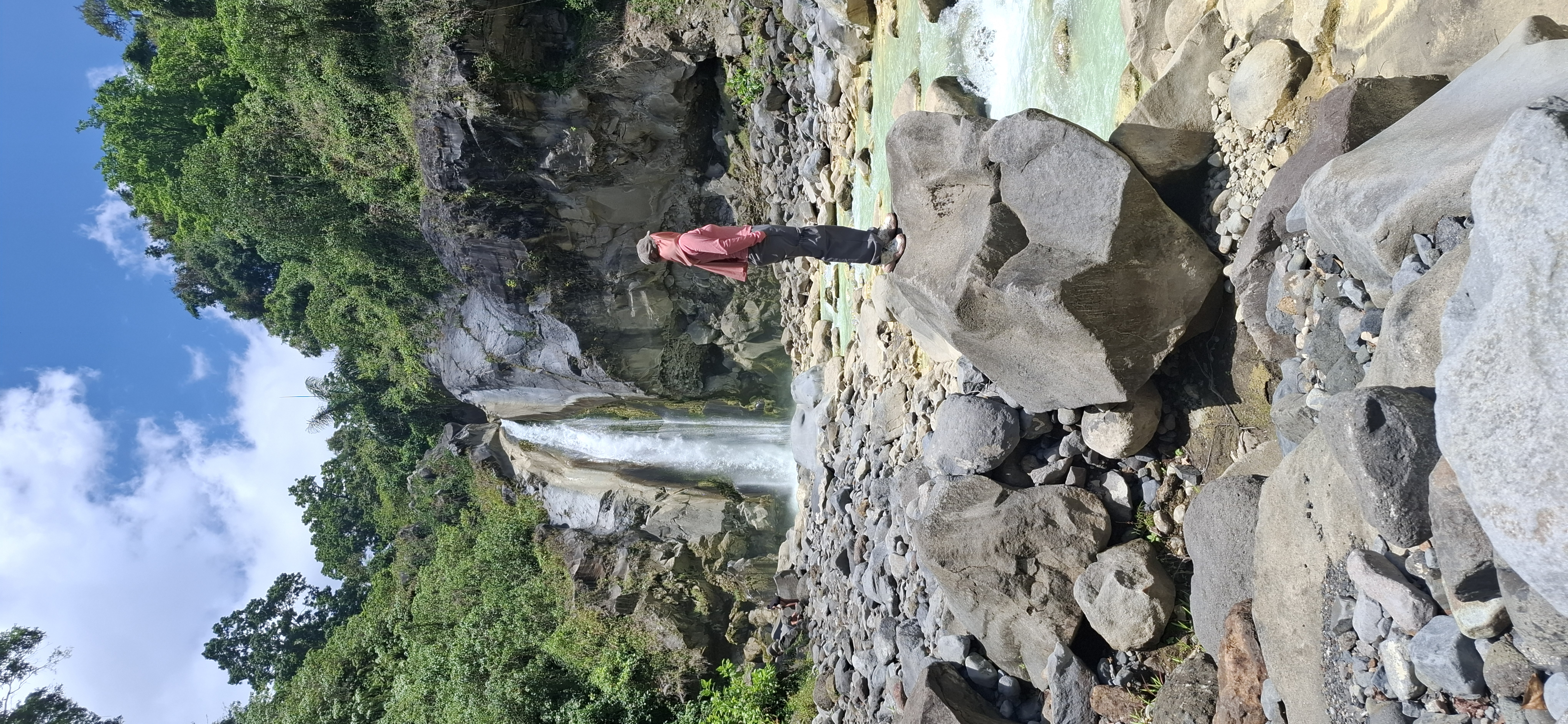 View air terjun mangku sakti 